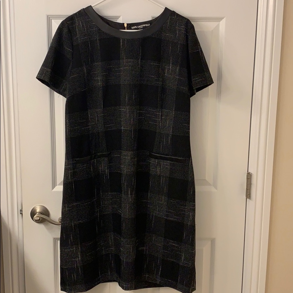 Karl Lagerfeld size 16 Black dress